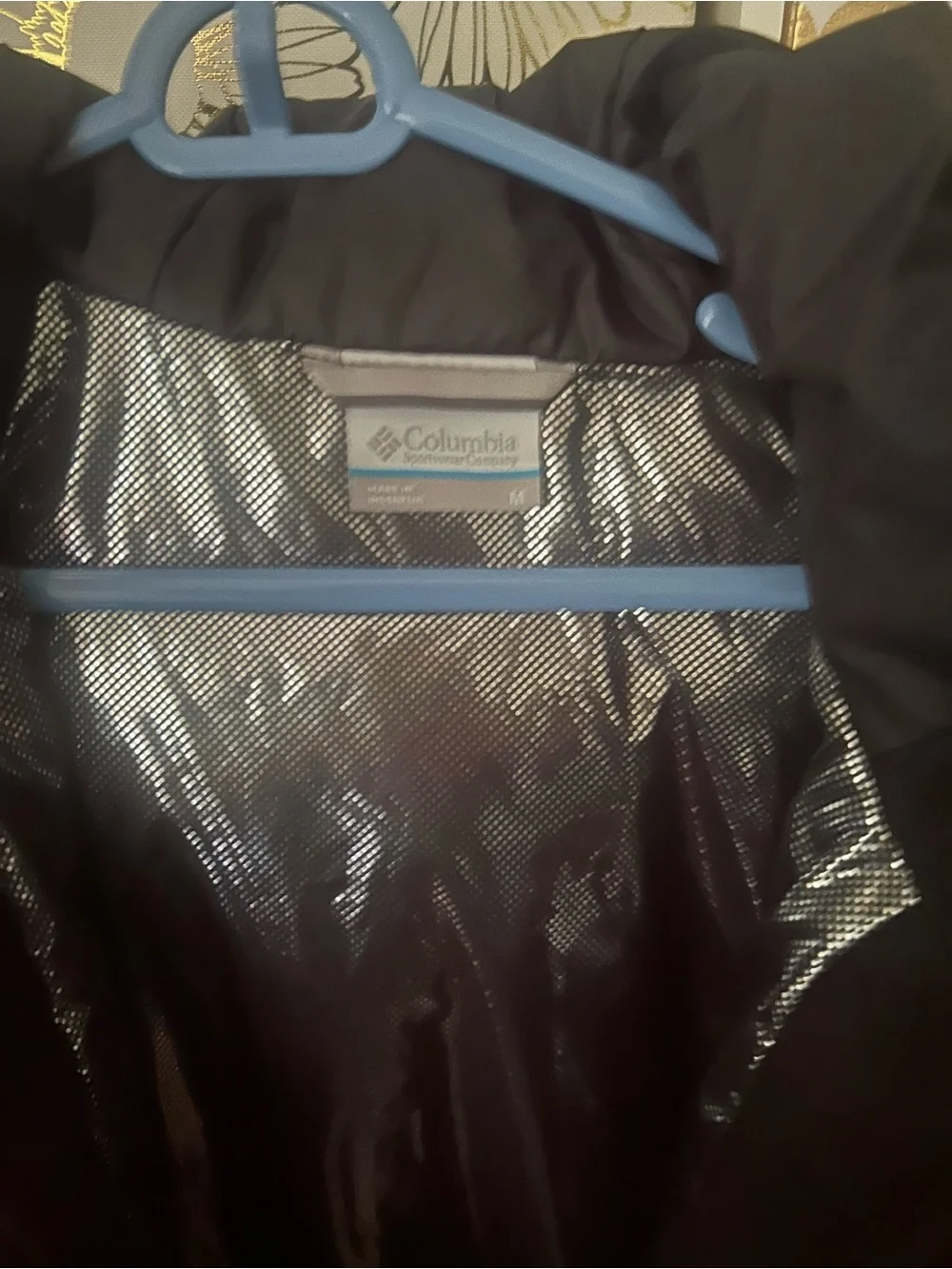Columbia Women's Black Hooded Utility Anorak Jacket Omni Heat Lining